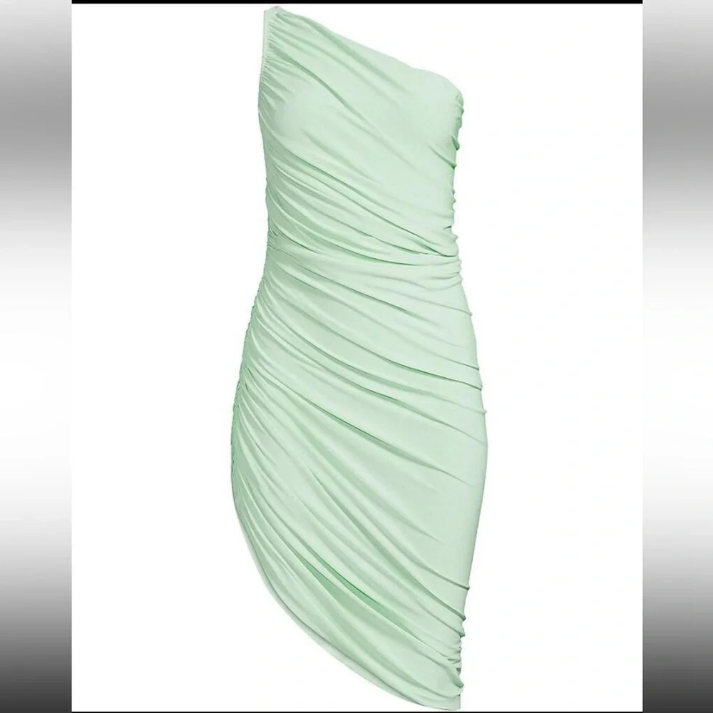 Norma Kamali Diana Draped Midaxi Size L - Picture 2 of 3